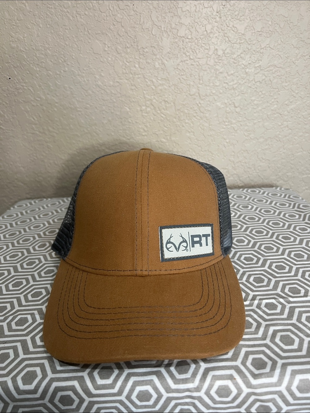 Realtree Brown Mesh Trucker Hat